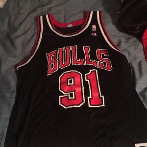Dennis Rodman Champion Jersey